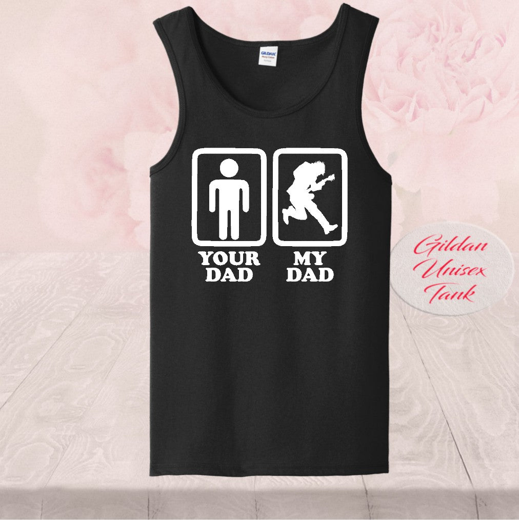 Your Dad My Dad Rock Star, Guitar Player, Shirts