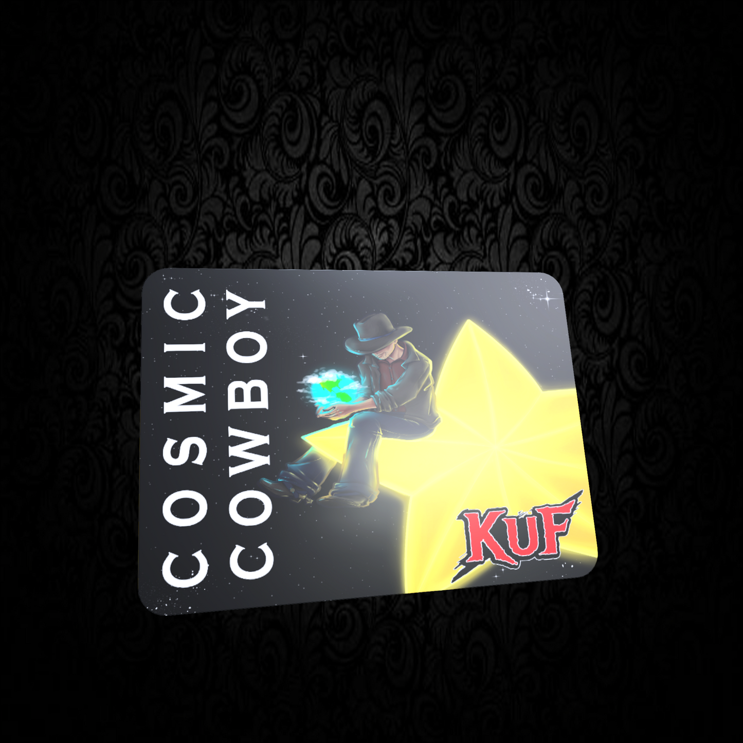 KuF Cosmic Cowboy, Mousepad, Mouse Mat