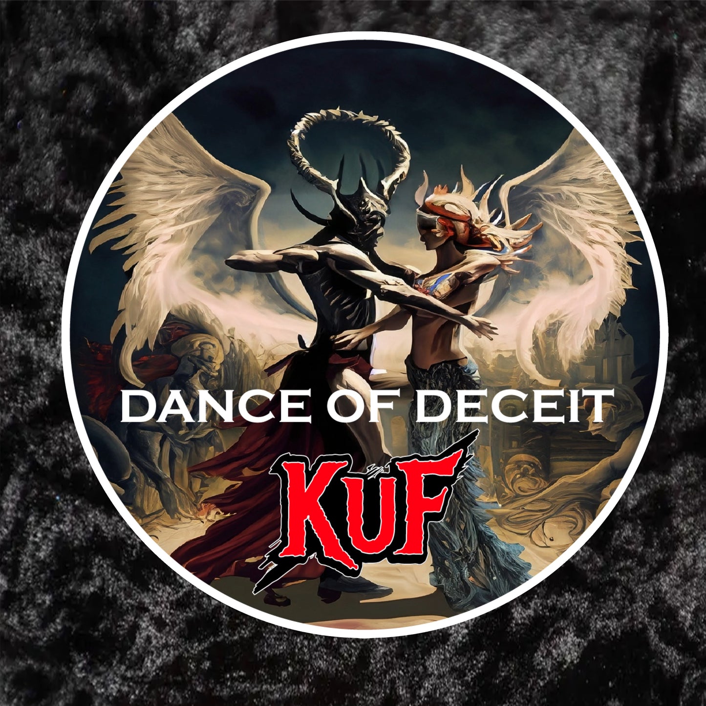 KuF Dance Of Deceit Stickers 4"x4"