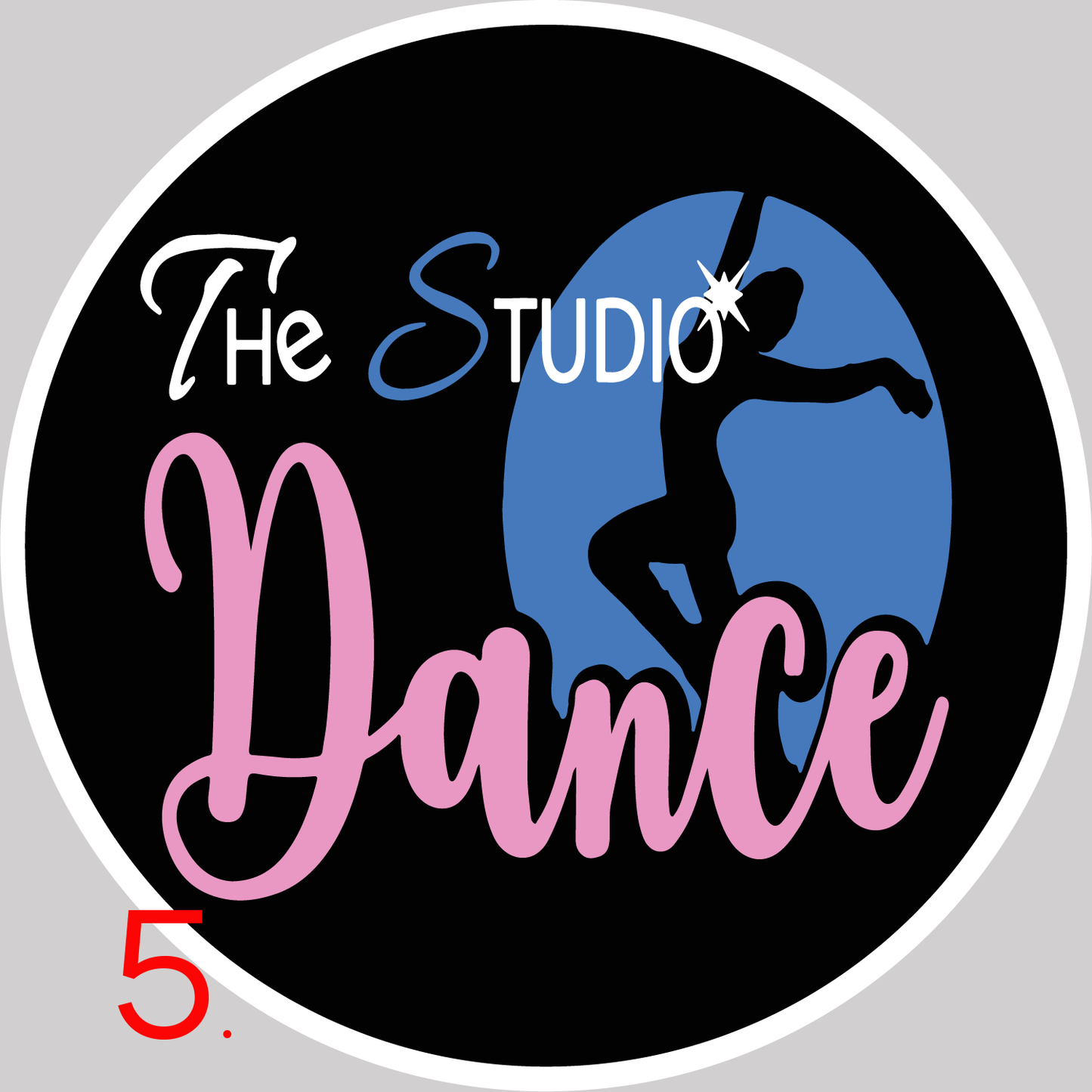 The Studio 5" & 3" Stickers