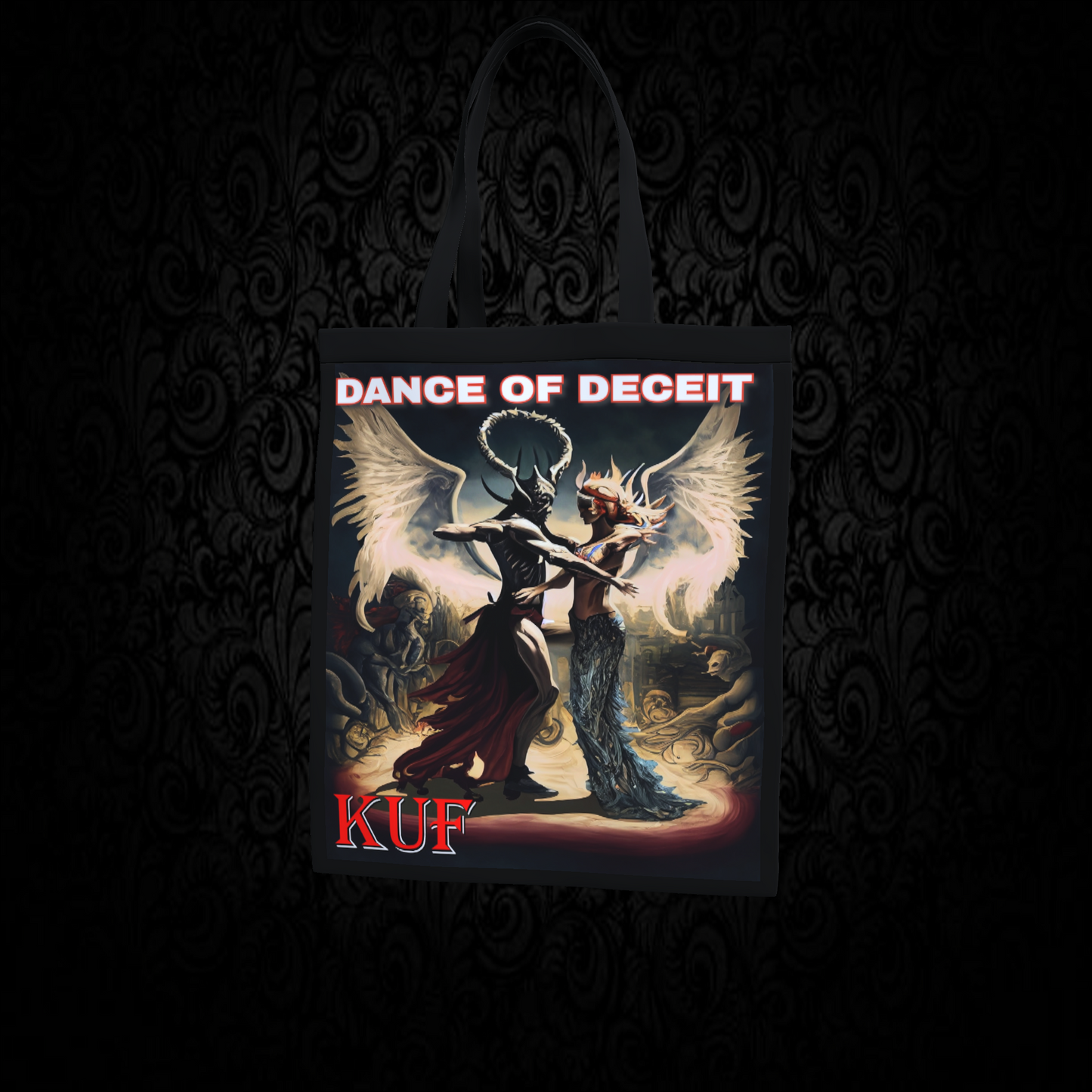 KuF Dance Of Deceit Canvas 14L Tote Bags