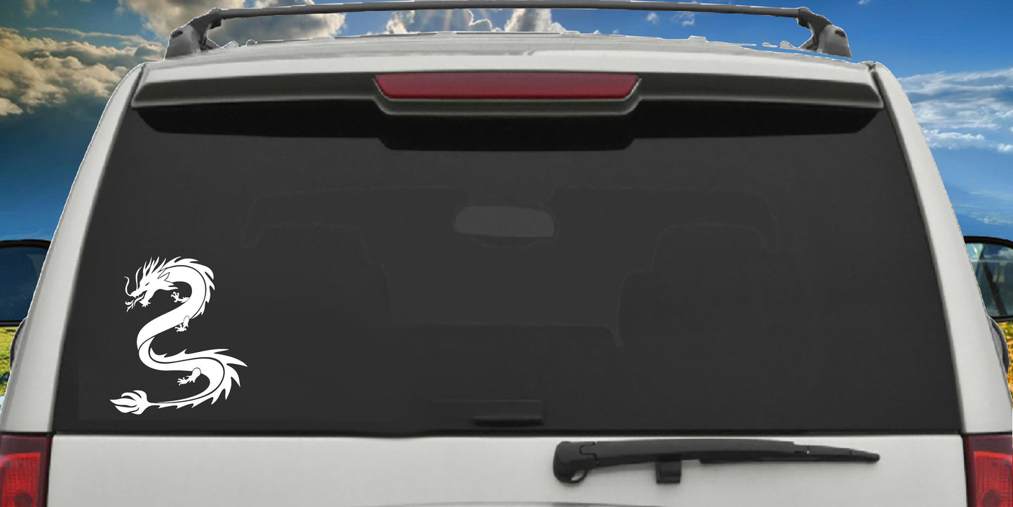 Dragon Decal - Mythical Creature Sticker Fantasy Vinyl,