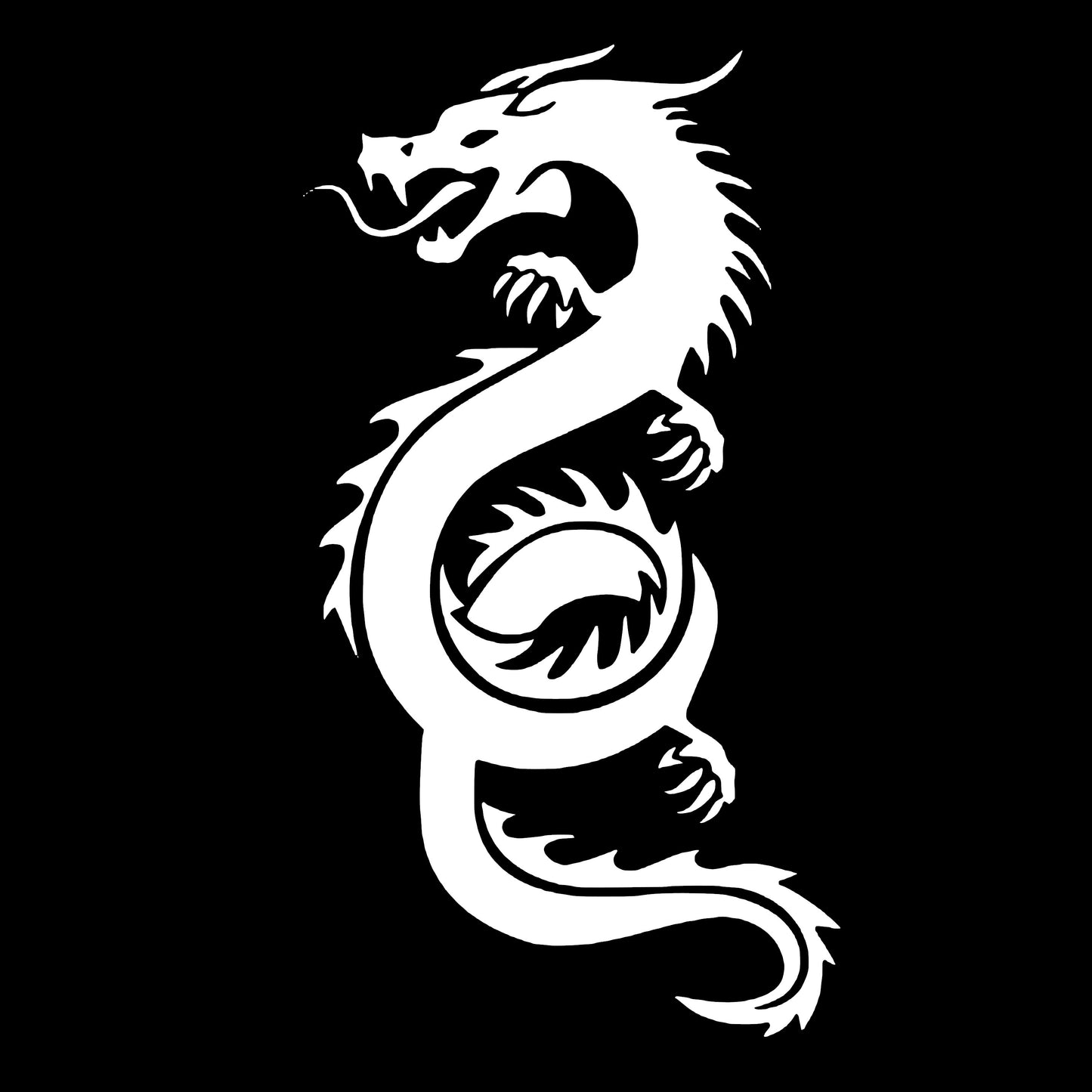 Dragon Decal - Mythical Creature Sticker Fantasy,