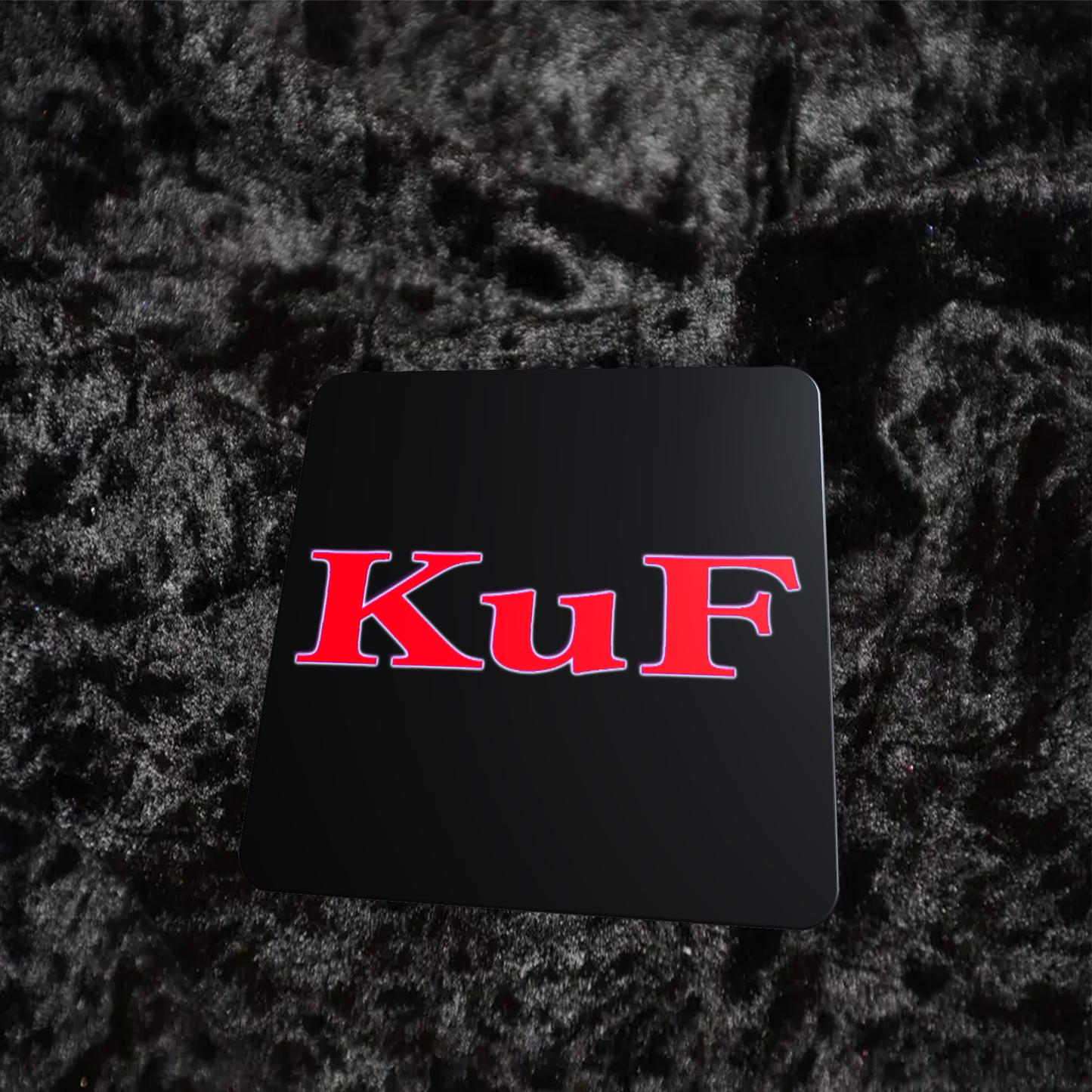 KuF Logo Cork Bottom Coaster