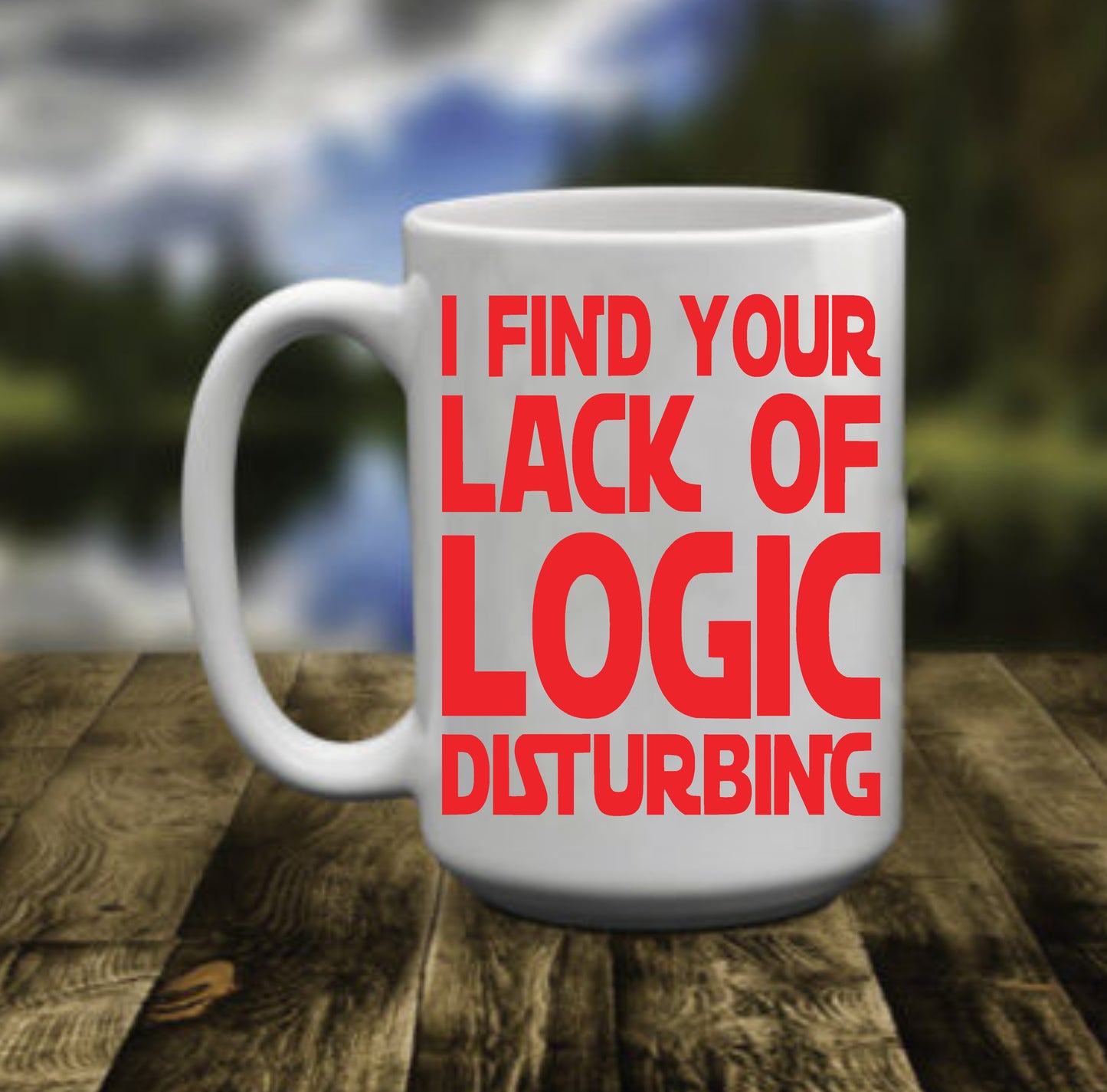 Logic Disturbing, 15 oz Mug