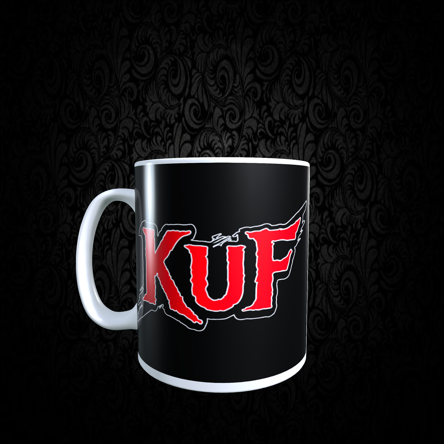 KuF Logo Paint, 15 oz Mug