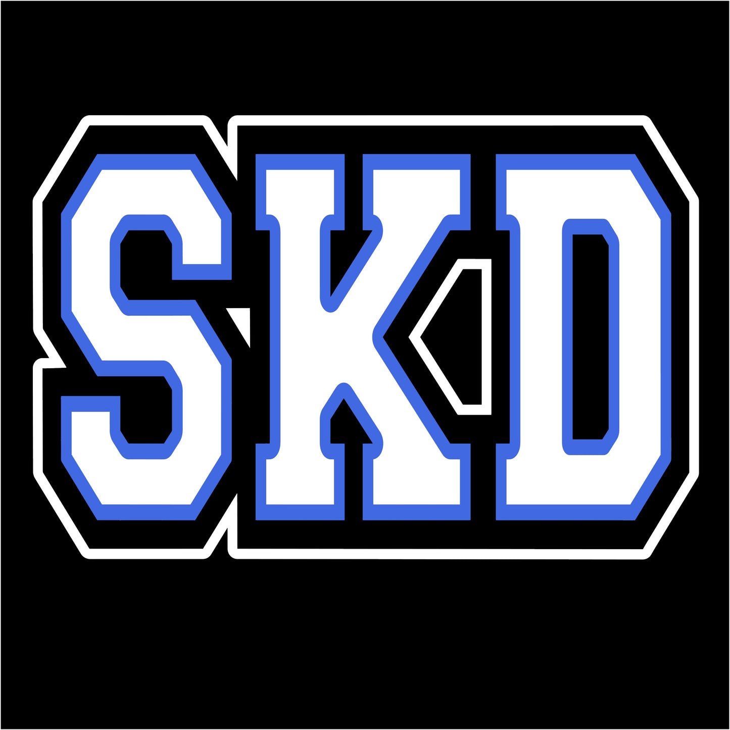 SKD Vinyl Decal Sticker