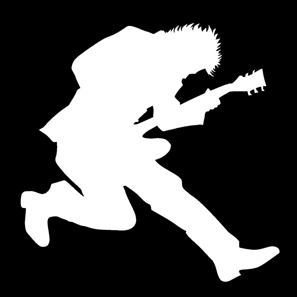 Rock Star, Guitar Player Sticker Decal, In a Band, Guitar Player
