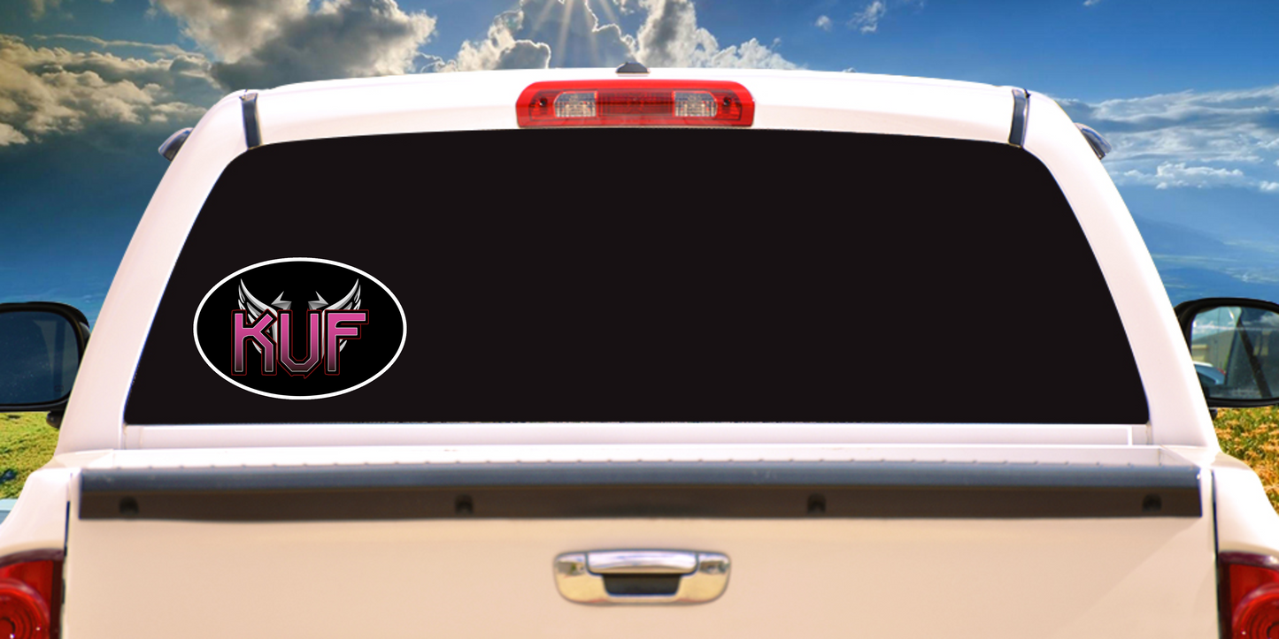 KuF  Logo Band Sticker