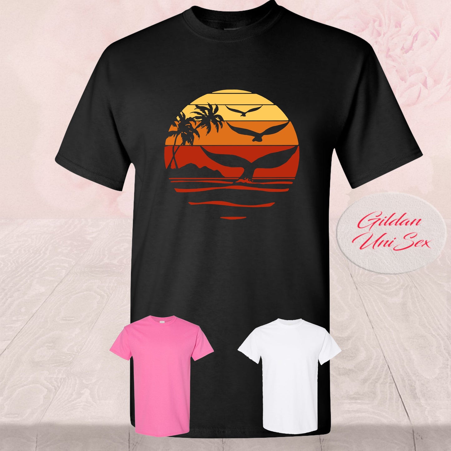 Whale Beach Sunset, T Shirts