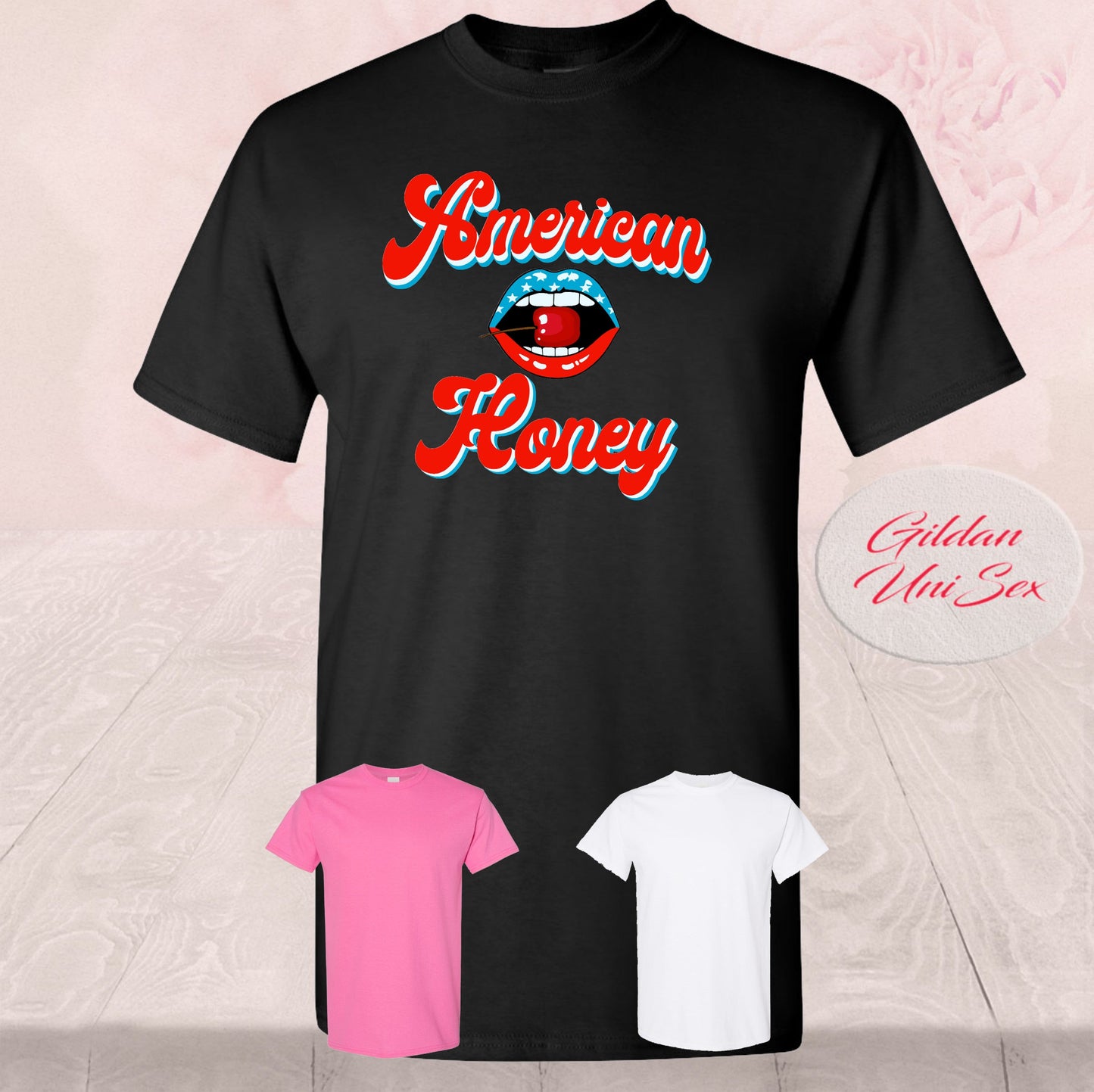 American Honey Cherry Lips, T Shirts