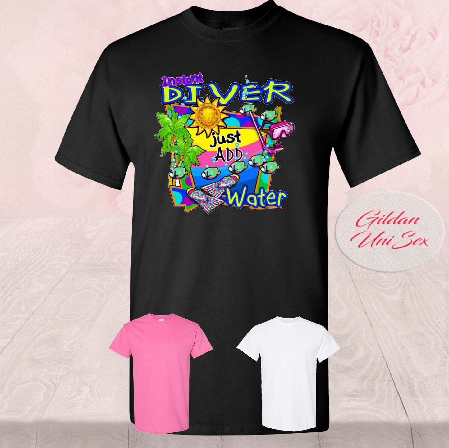 Instant Diver Just Add Water, T Shirts