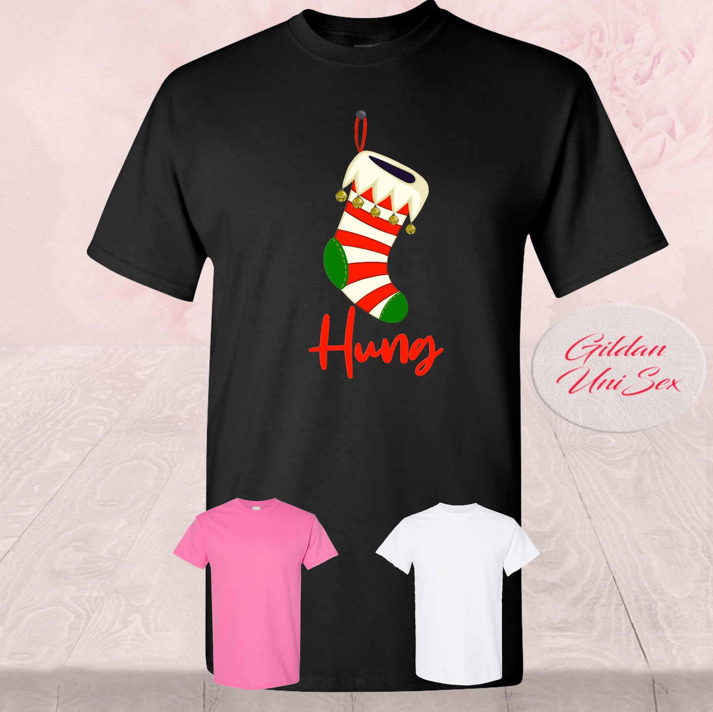 Christmas Stocking Hung, T-Shirt