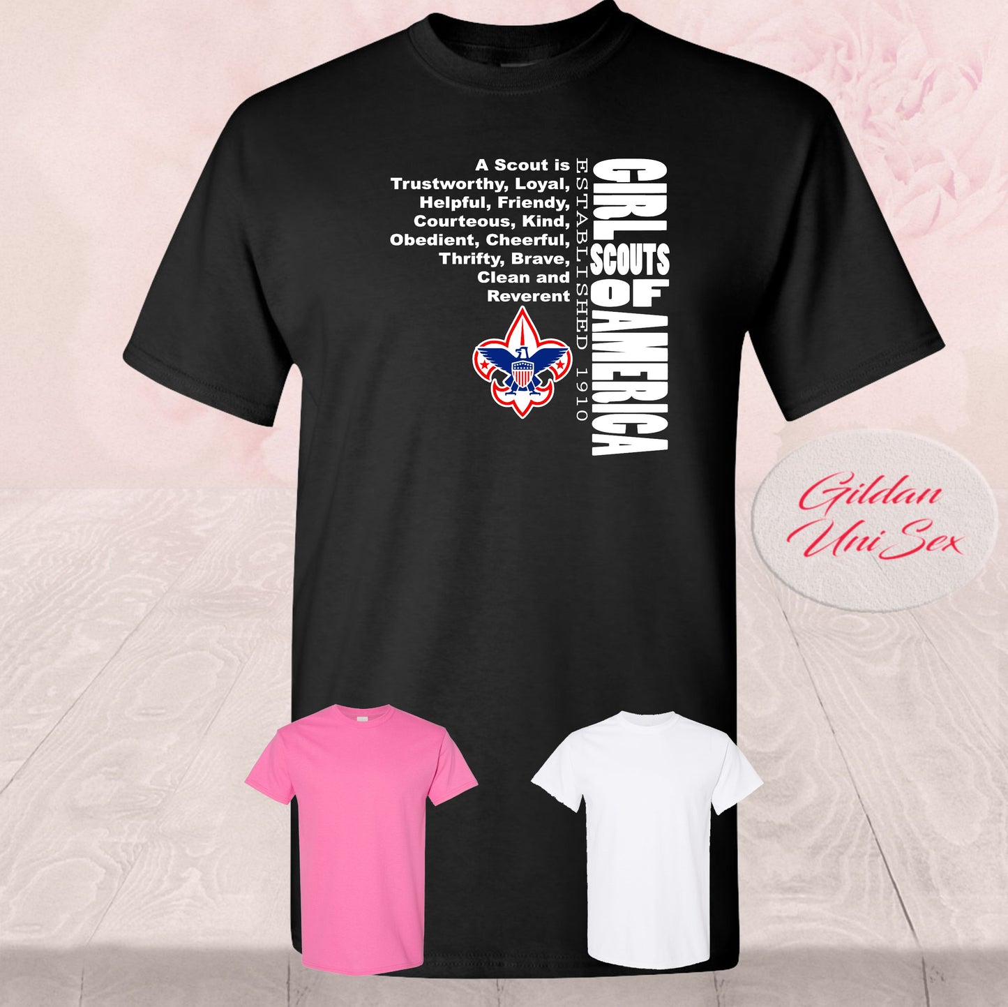 Girl Scouts of America, Scout Law, Shirts