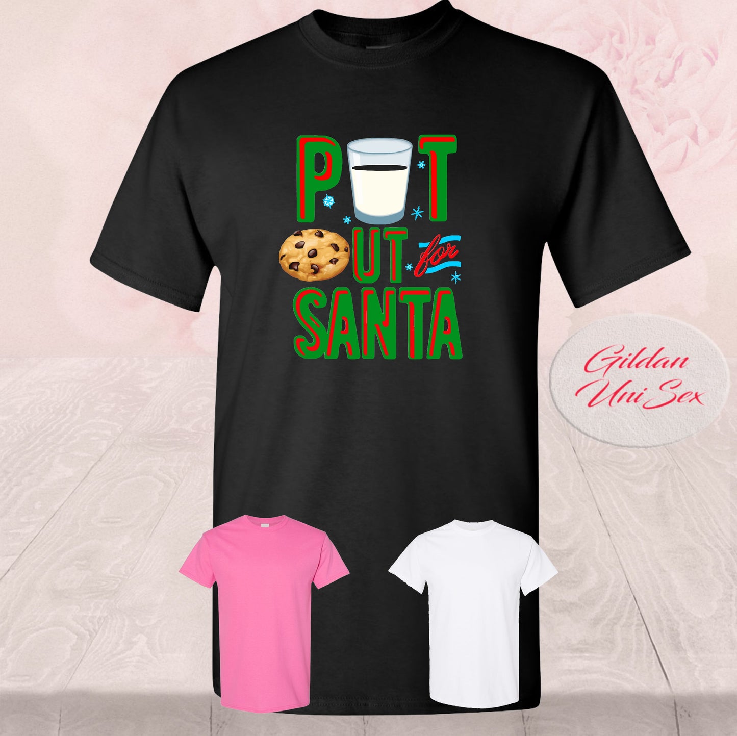Naughty Put Out For Santa, T-Shirt