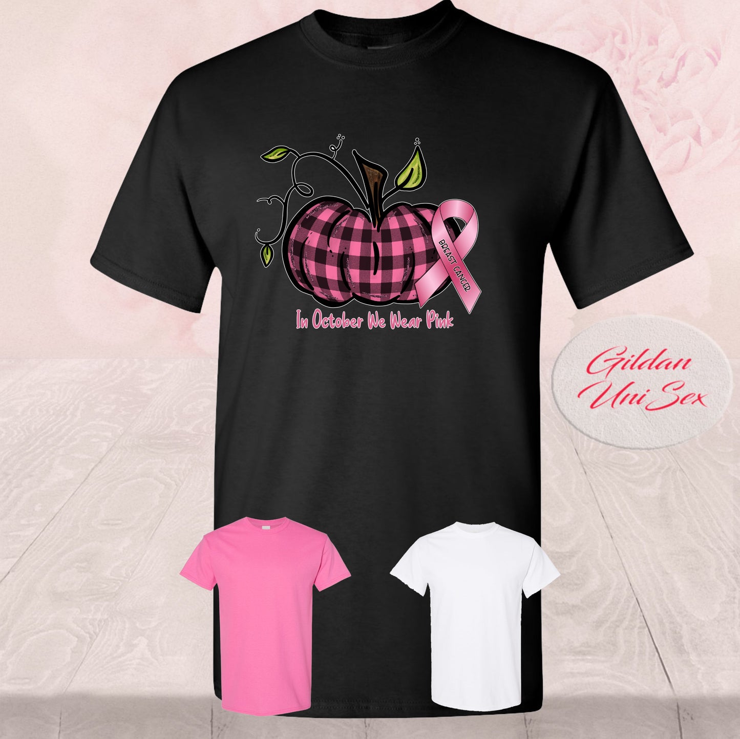 In October We Wear Pink, T Shirts