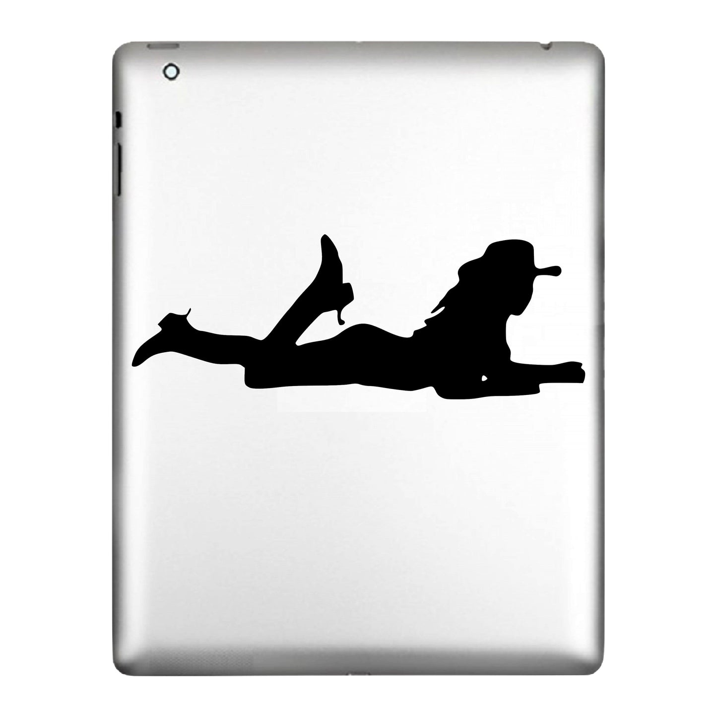 Western Cowgirl with a Hat and boots, Rodeo, Decal Sticker