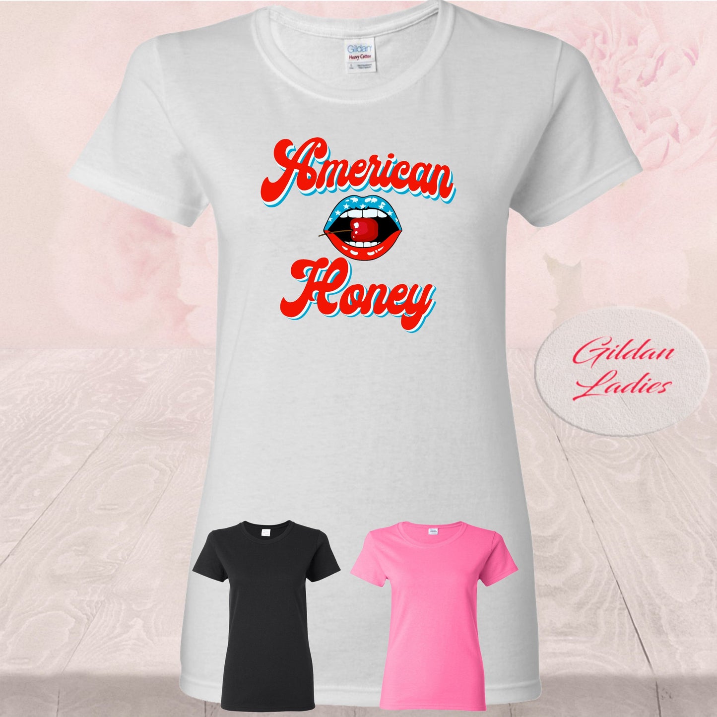 American Honey Cherry Lips, T Shirts