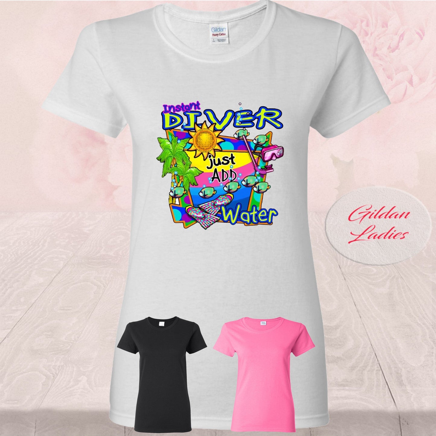 Instant Diver Just Add Water, T Shirts