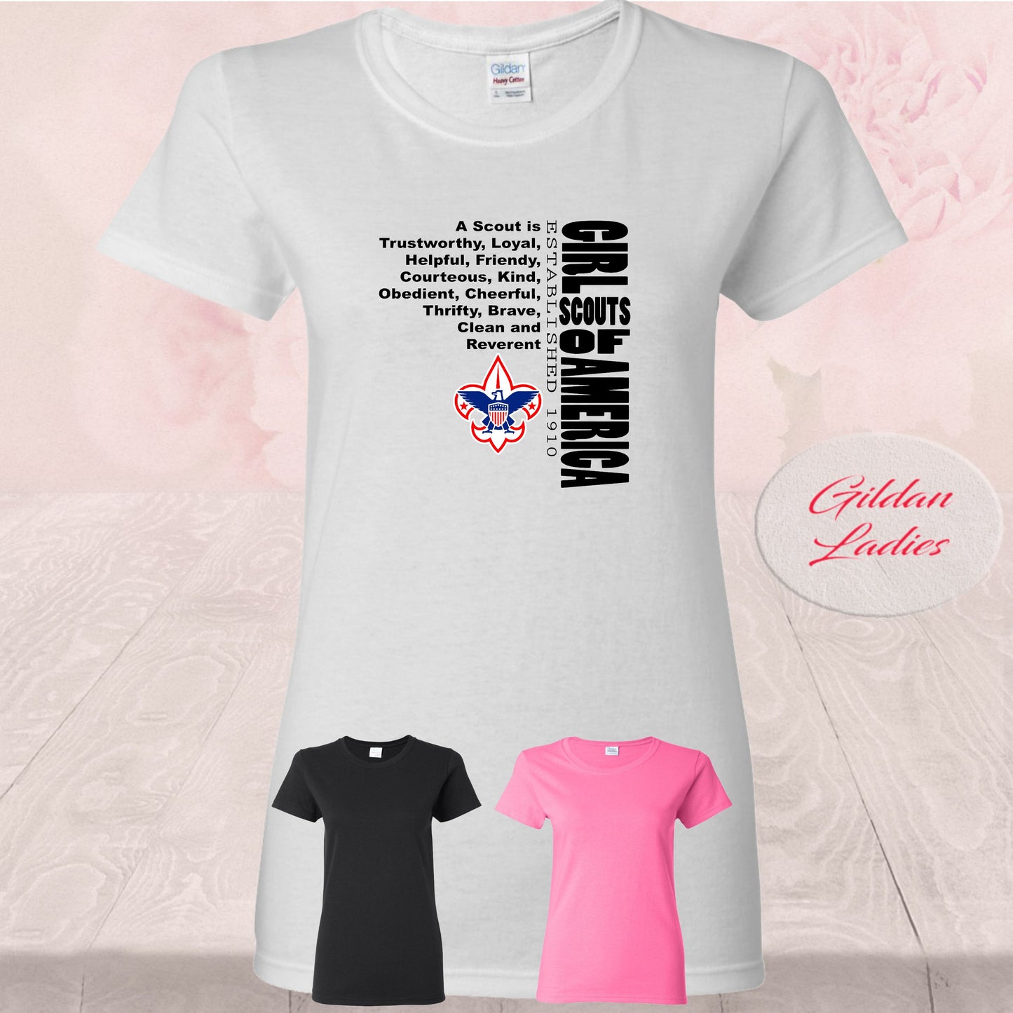Girl Scouts of America, Scout Law, Shirts