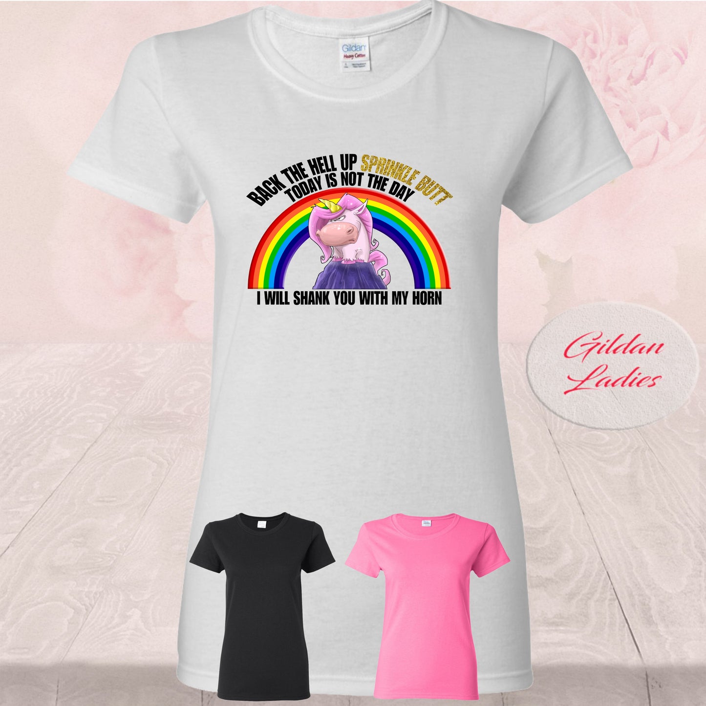 Back The Hell Up Sprinkle Butt, Shirt