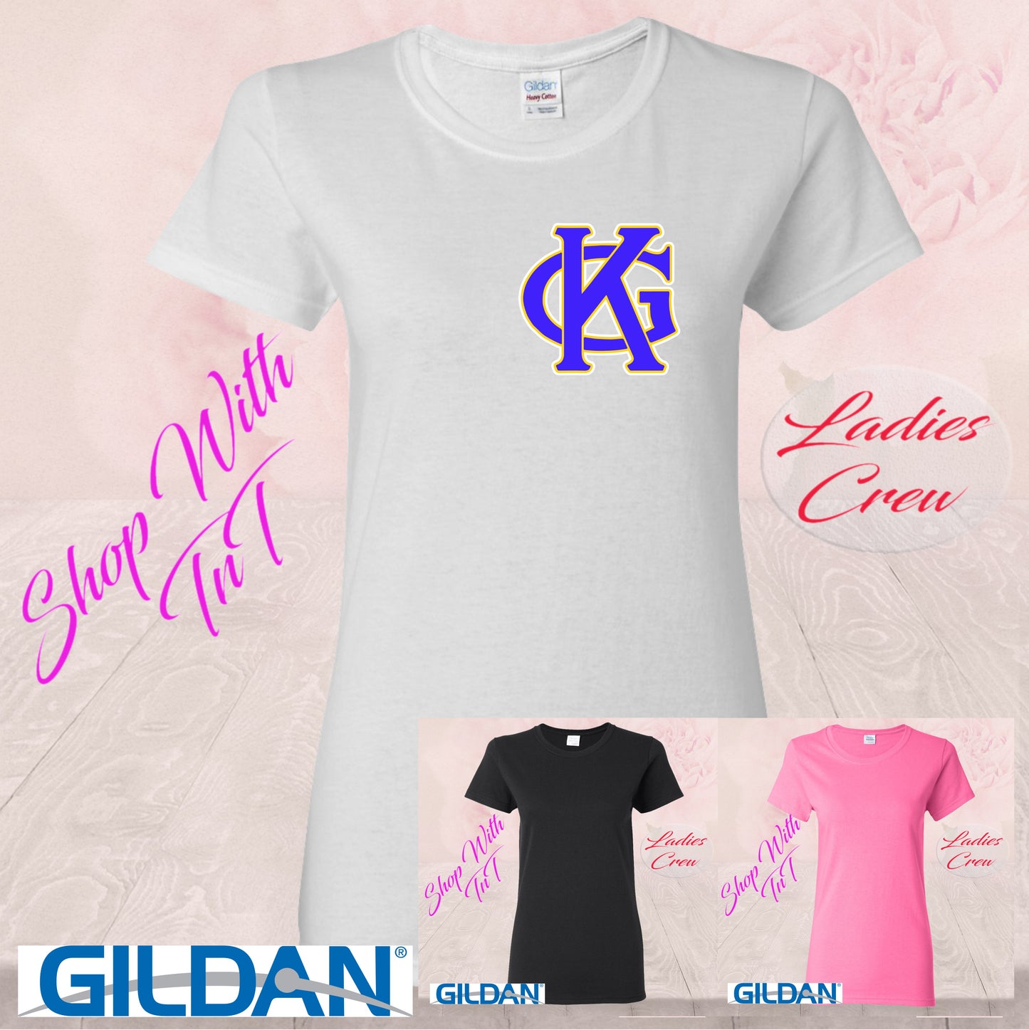 Embroidery KG King George (Blue) | T-Shirt & Tank Tops