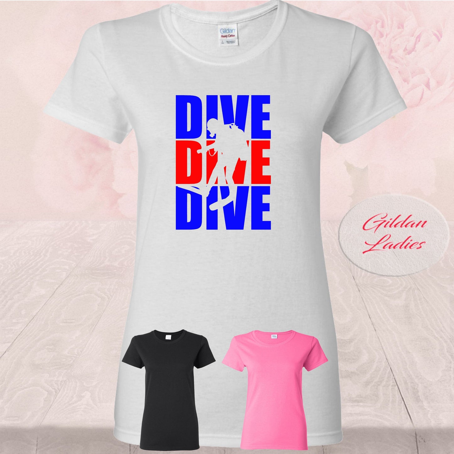 Dive Dive Dive, Diver, T Shirts