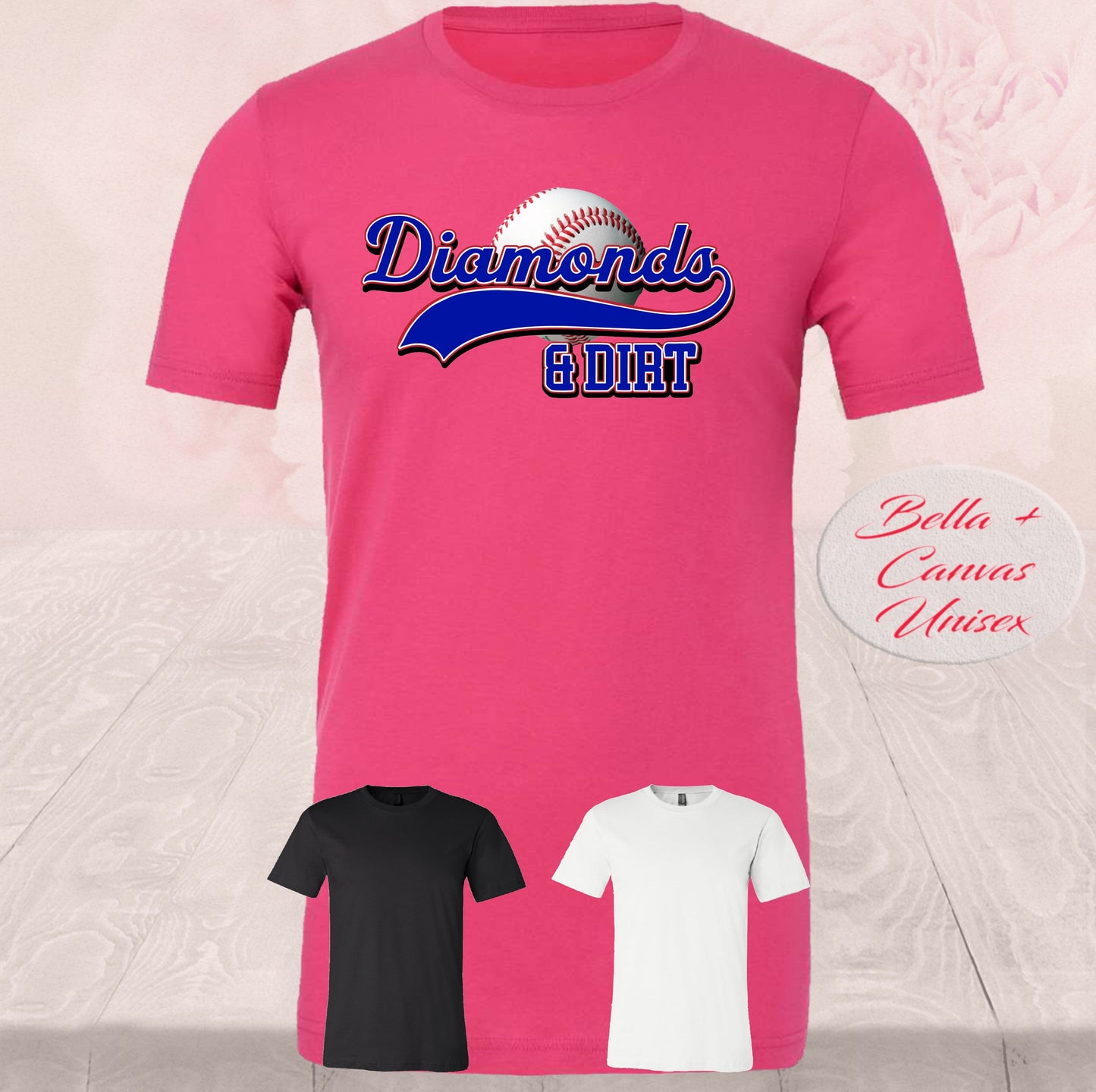 Baseball Diamonds And Dirt, T-Shirt