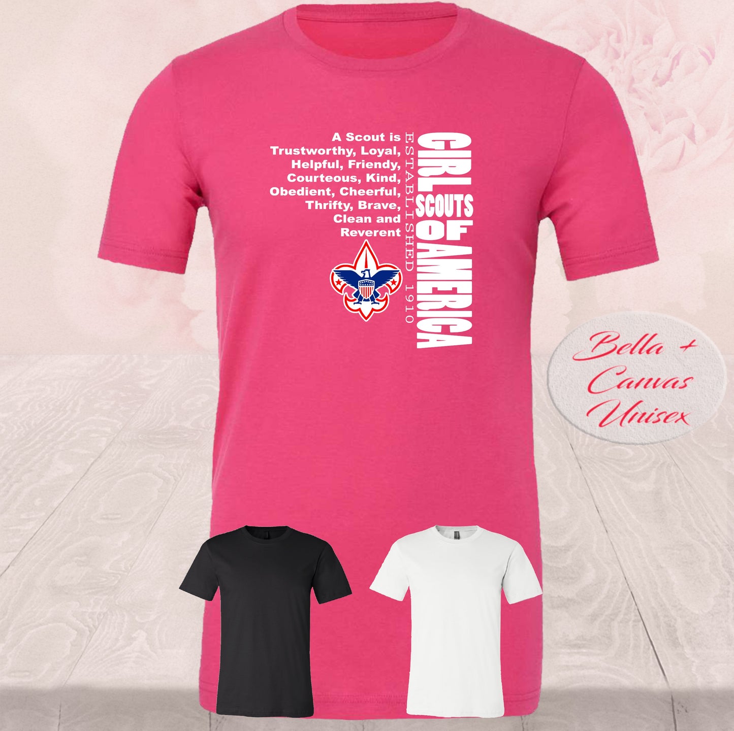 Girl Scouts of America, Scout Law, Shirts