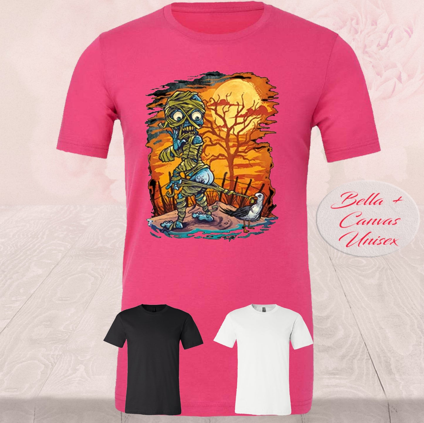 Mummy Zombie seagull, T-Shirt