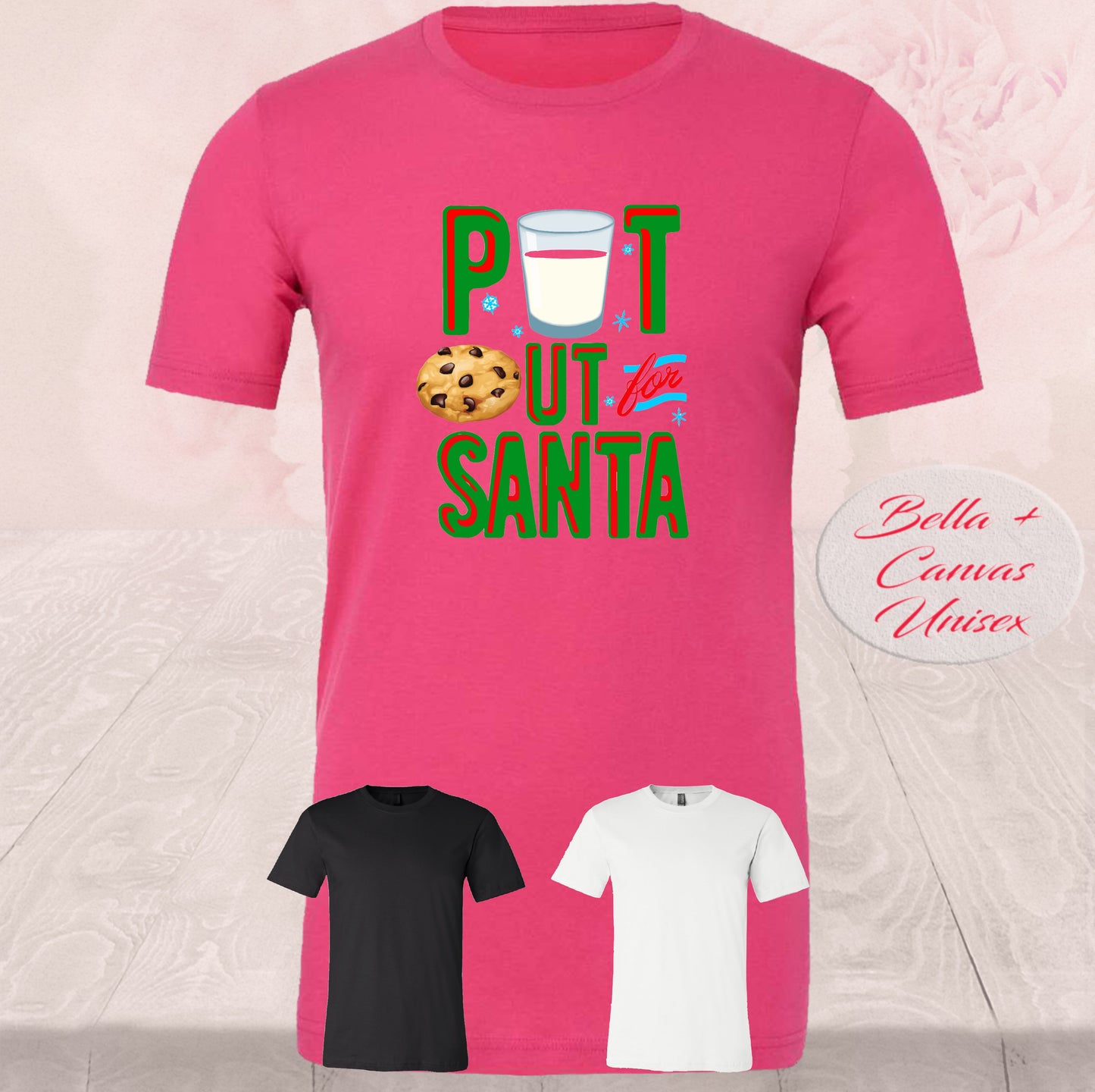 Naughty Put Out For Santa, T-Shirt
