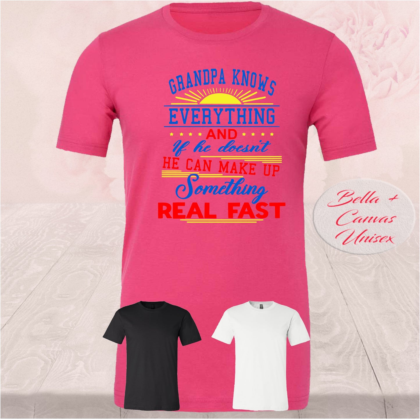 Grandpa Knows Everything, Shirts