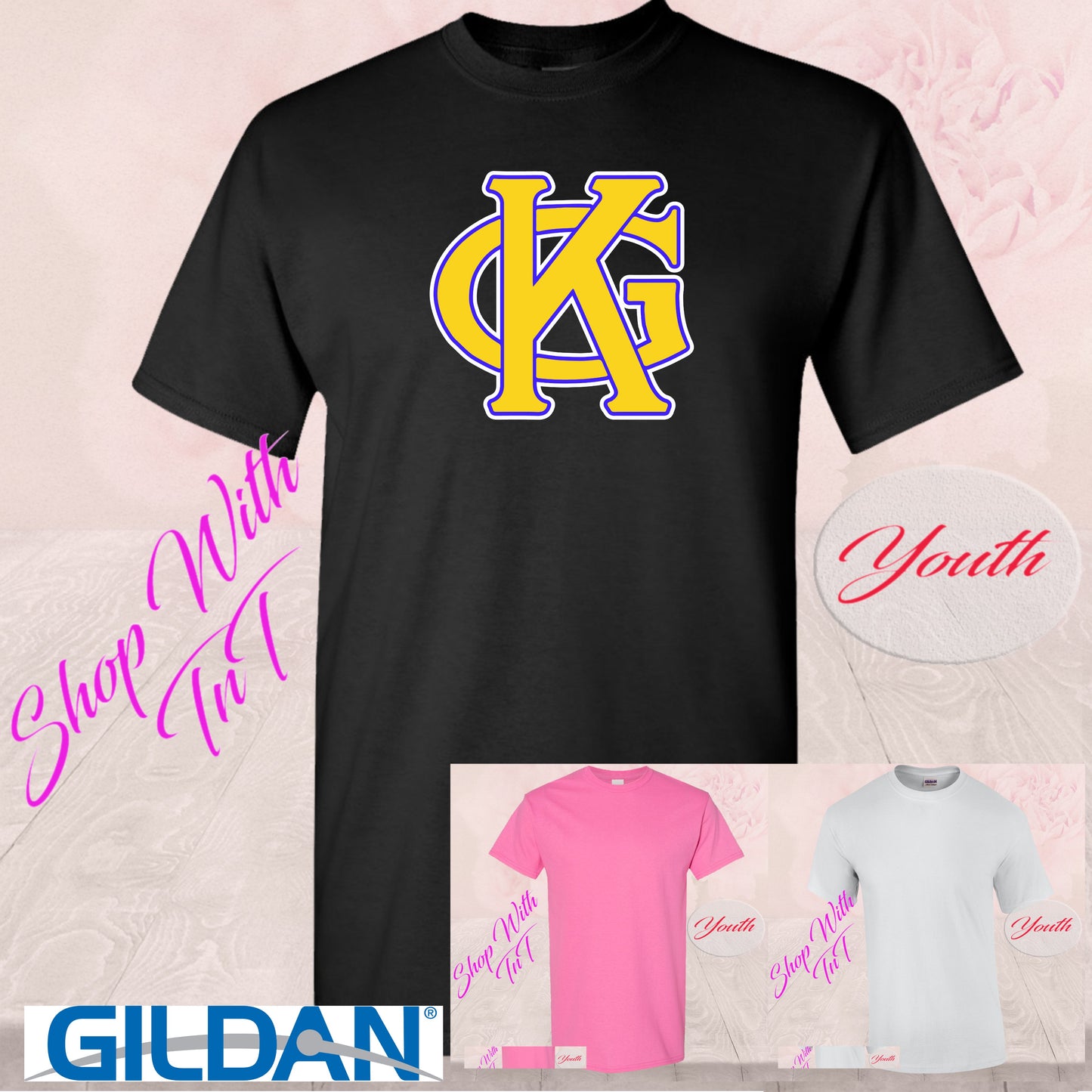 KG King George (Yellow)| T-Shirt & Tank Tops