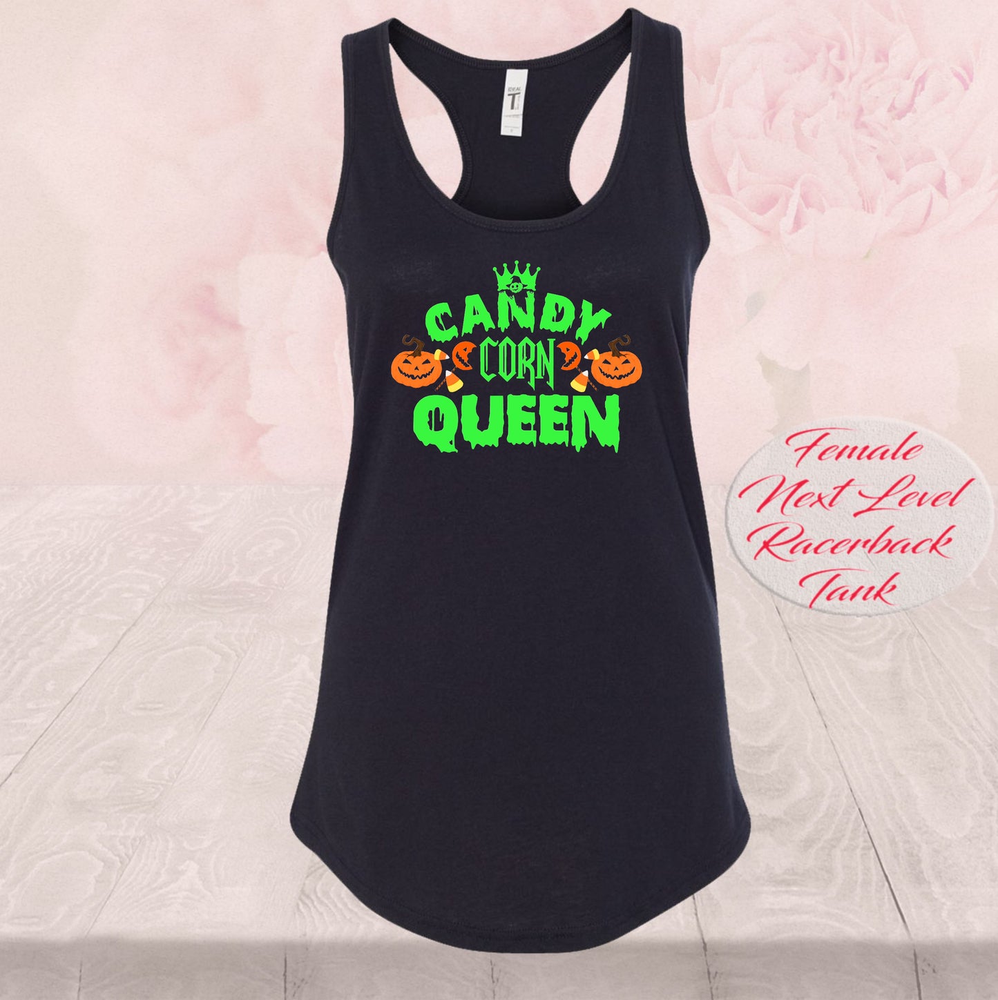 Candy Corn Queen, Halloween, T-Shirt