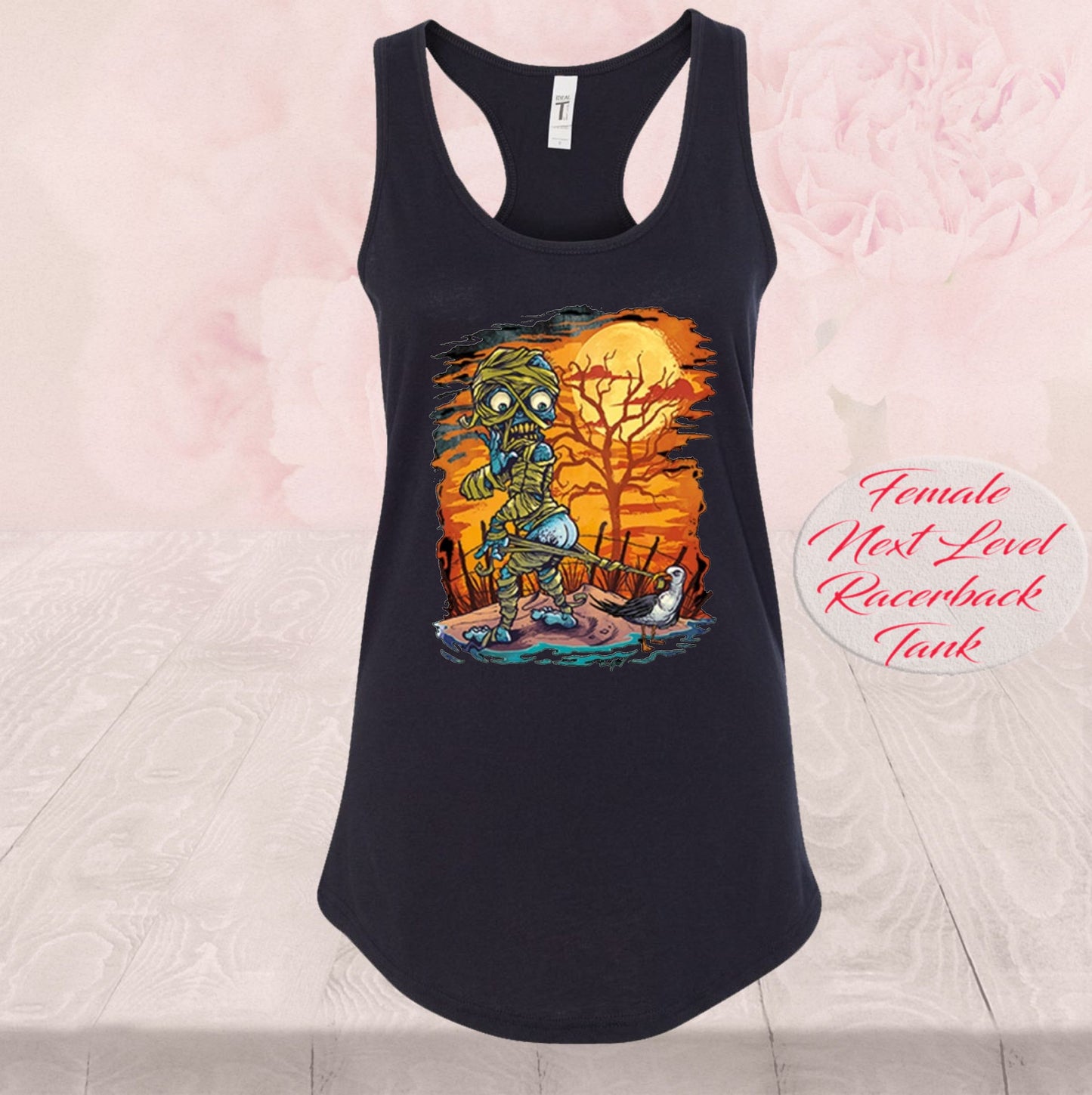 Mummy Zombie seagull, T-Shirt
