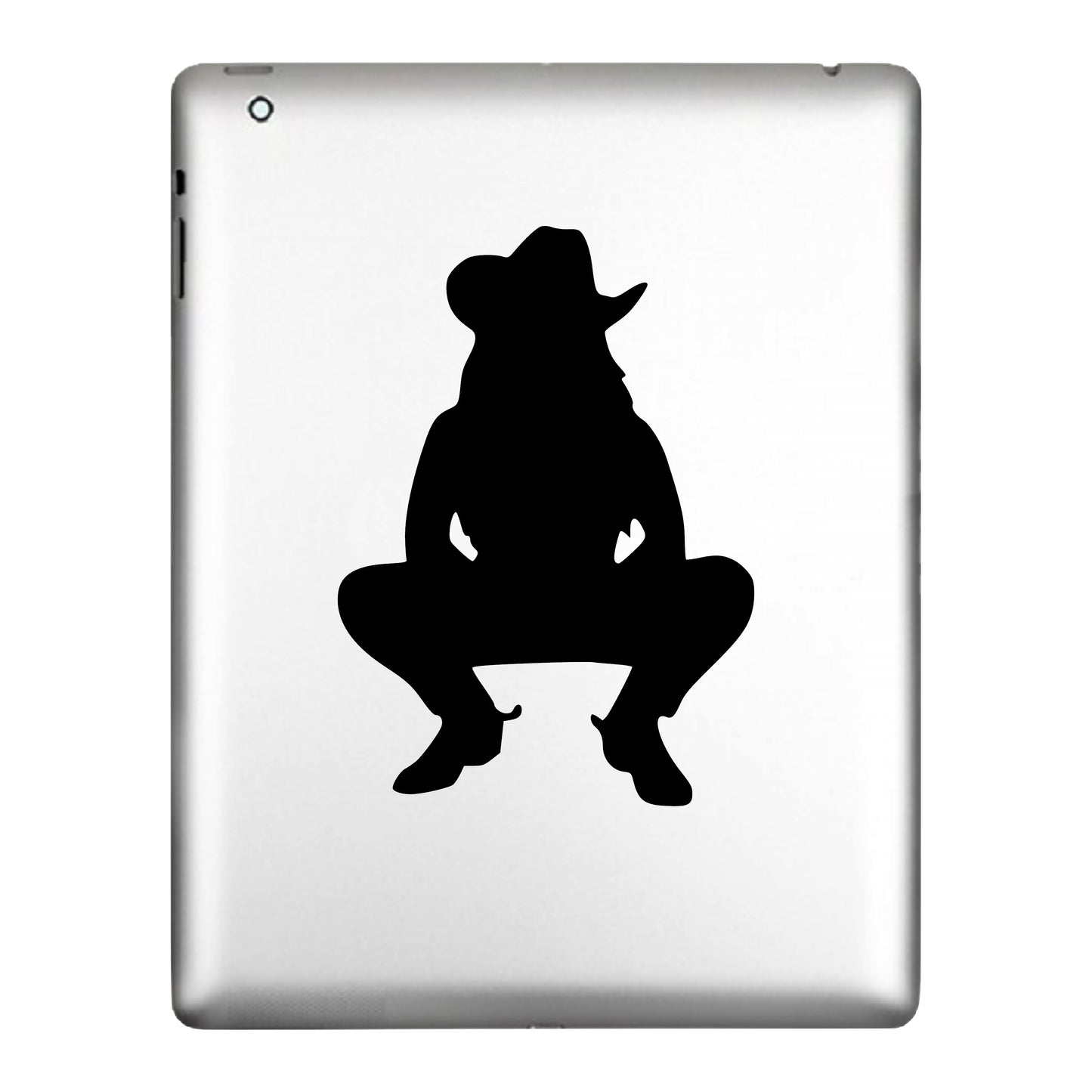 Western Cowgirl in Hat and Boots, Rodeo, Decal Sticker
