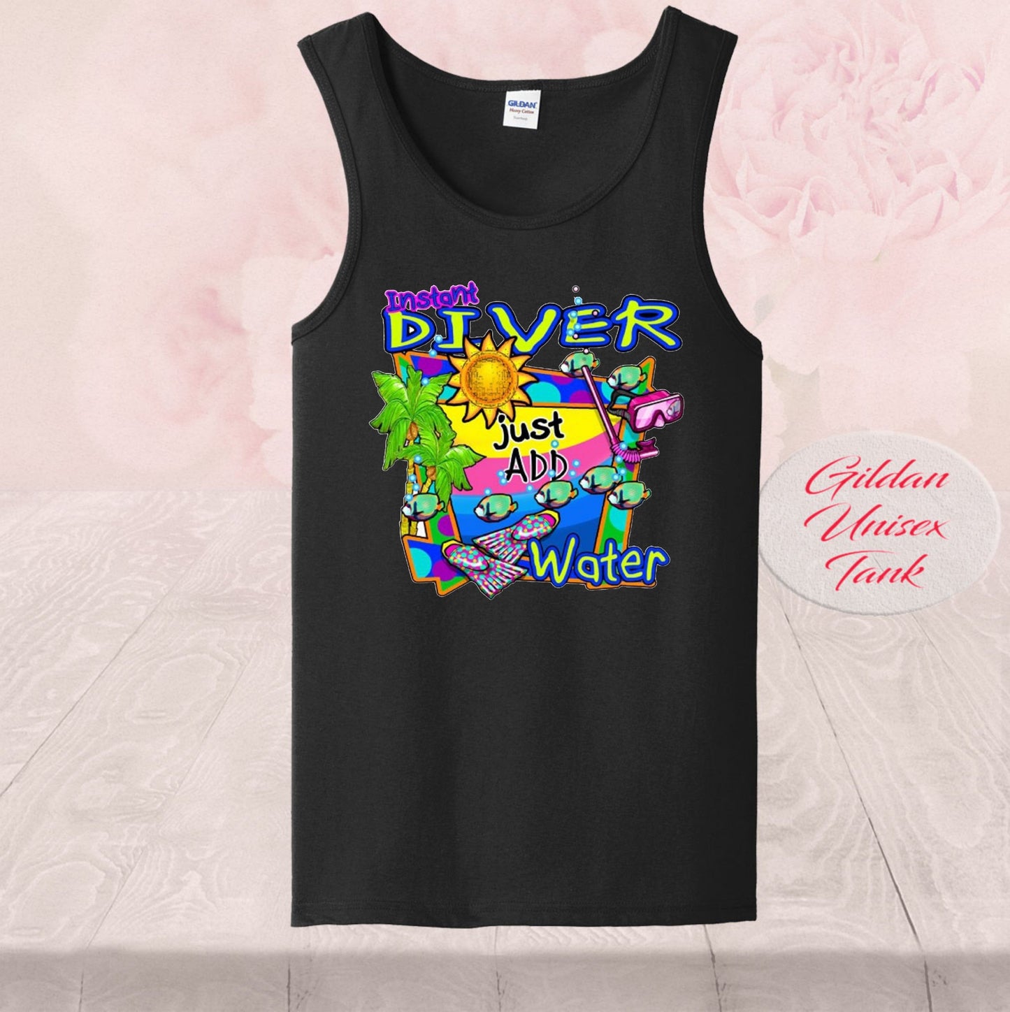 Instant Diver Just Add Water, T Shirts