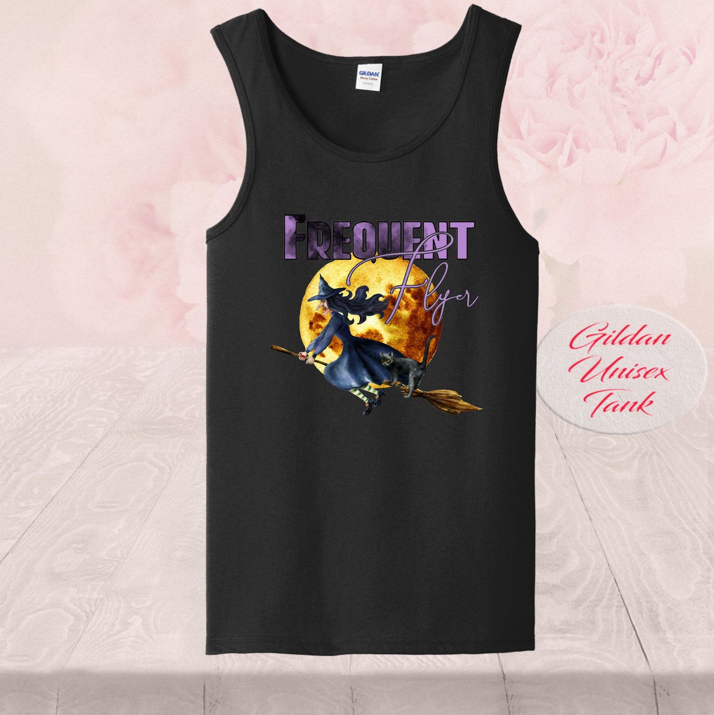 Frequent Flyer Witch Broomstick, T-Shirt