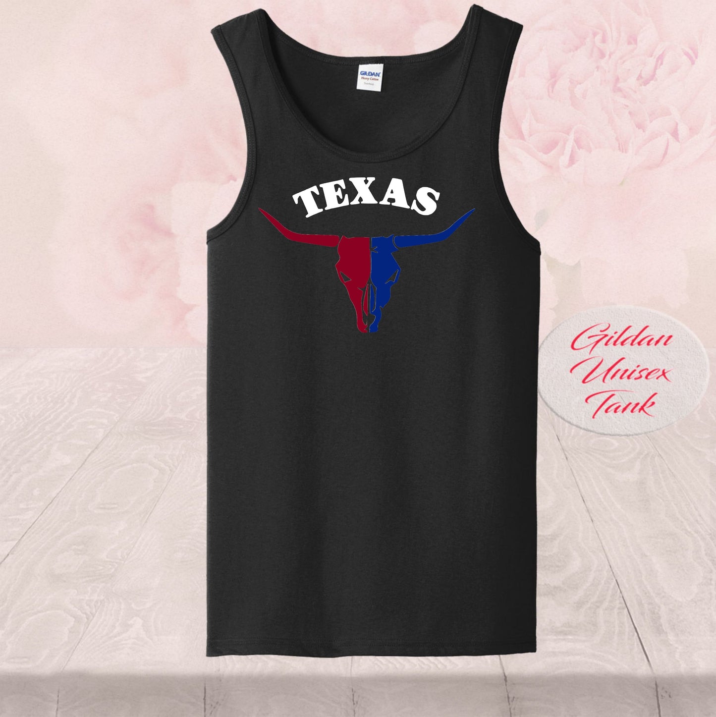 Texas State Longhorn, Bull Skull, T Shirts