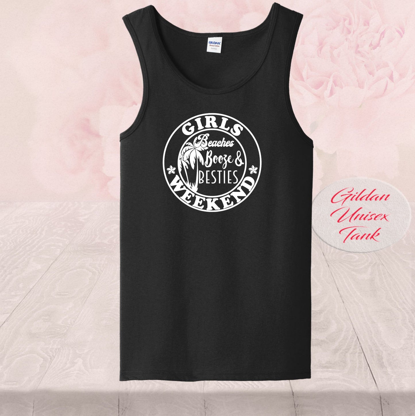 Girls Weekend Party, Beaches, Booze and Besties, Shirts