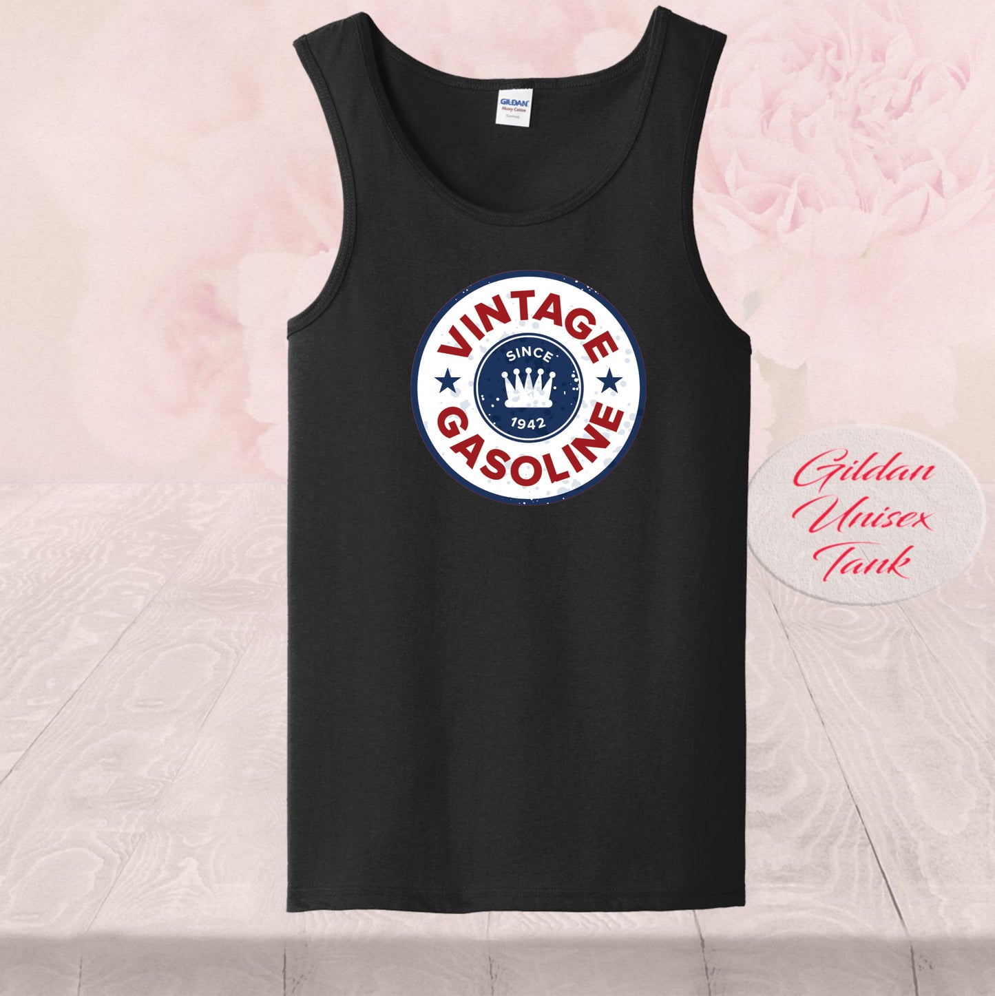 Vintage Gas Oil, 10 Designs, T Shirt