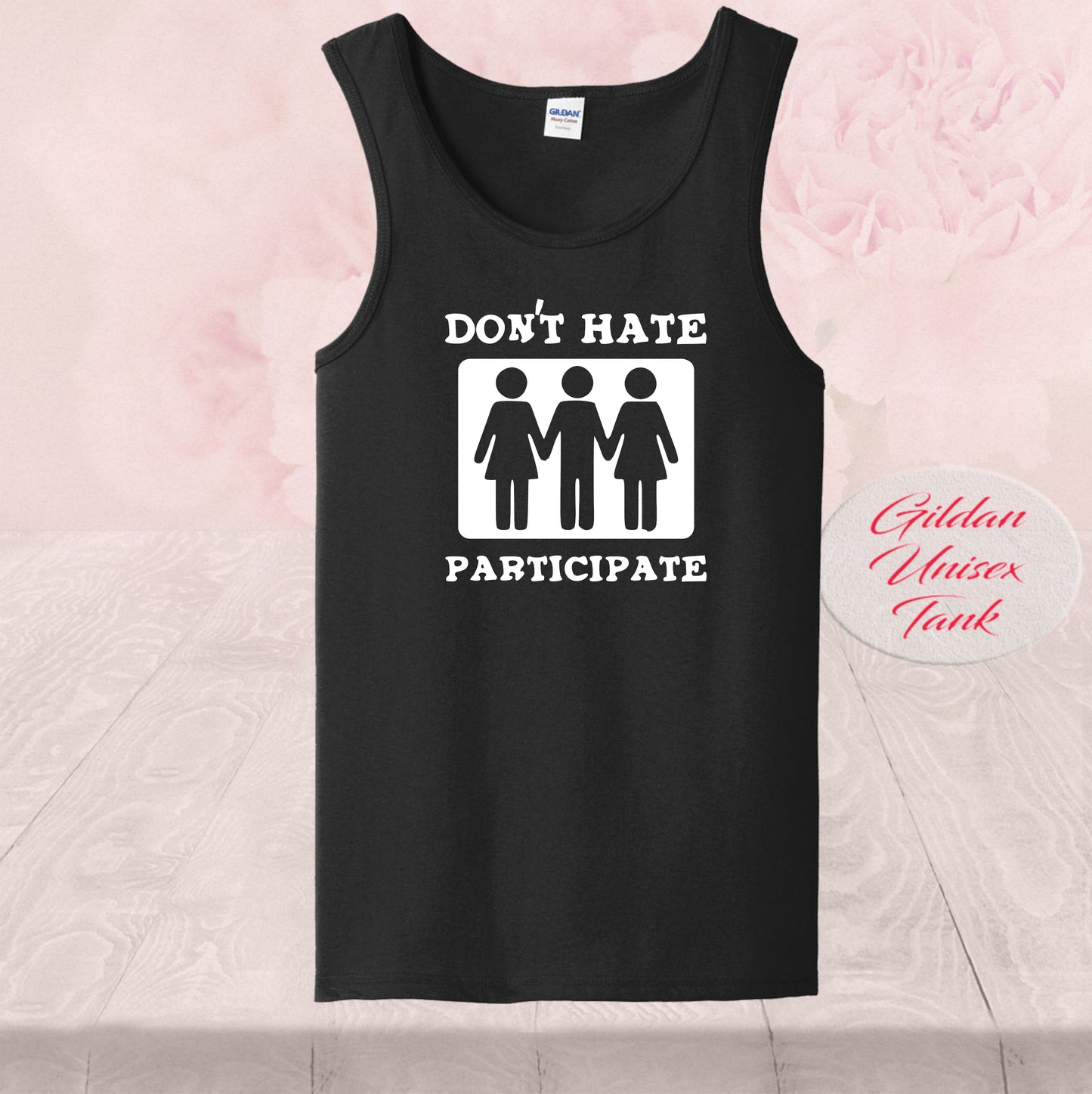 Don't Hate, Participate, Threesome, Shirt