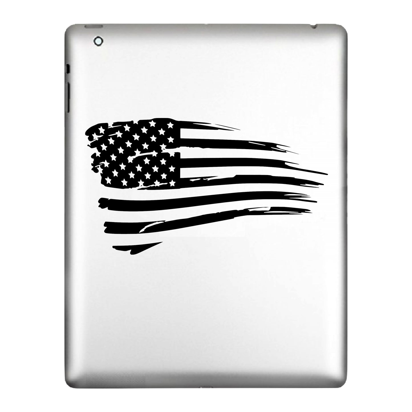 American Flag Distressed, Decal Sticker
