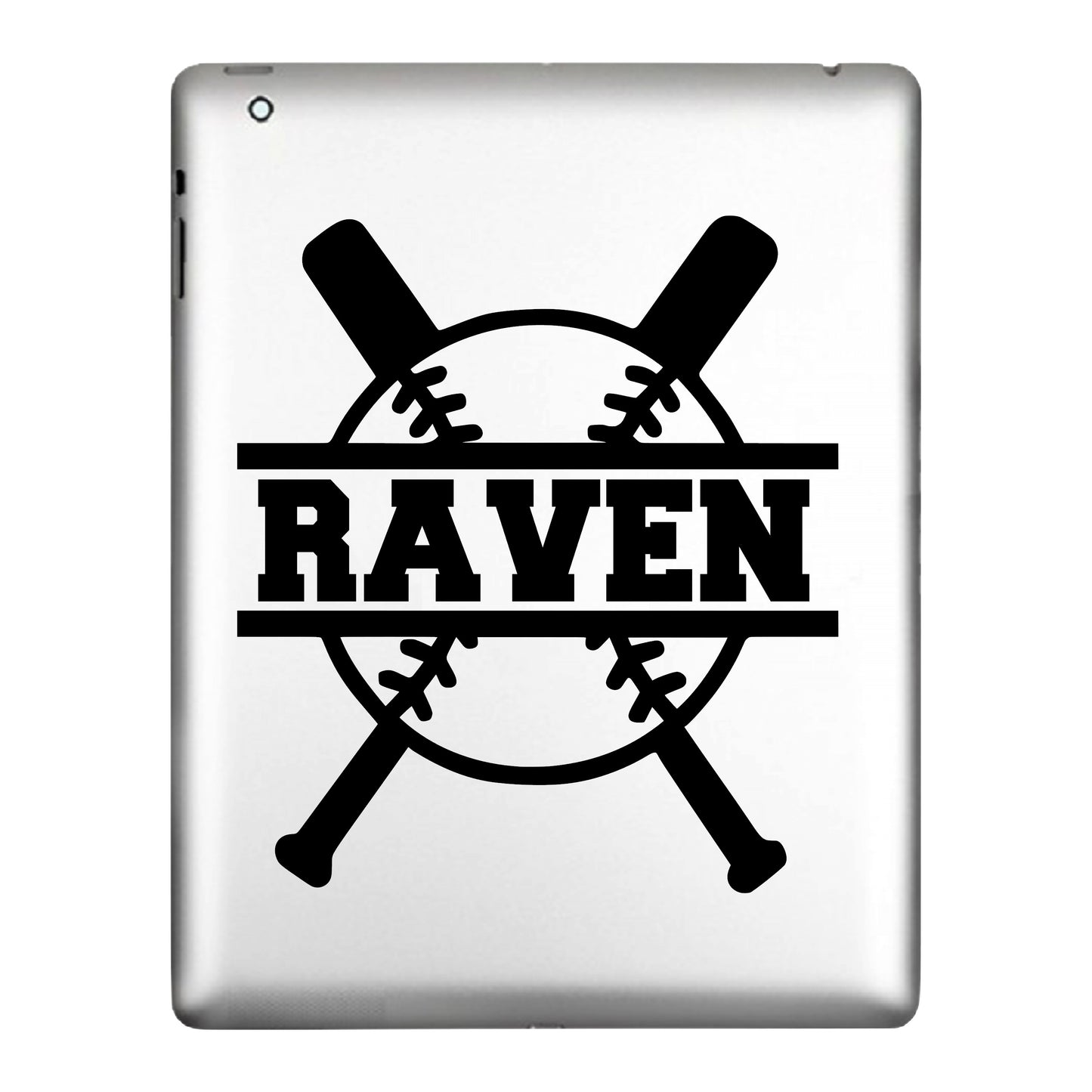 Personalized Baseball Decal Sticker