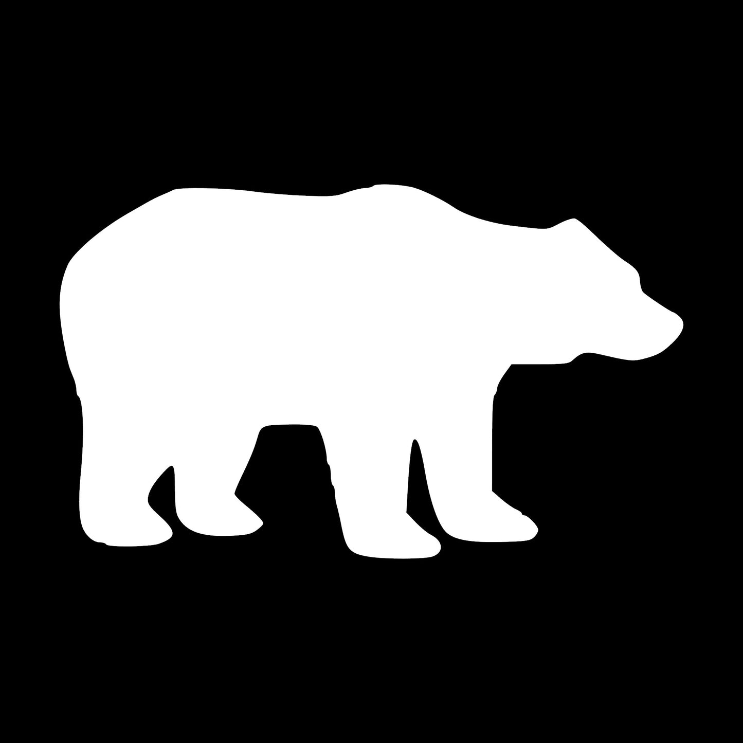 Bear Stickers, Bear Vinyl Decal