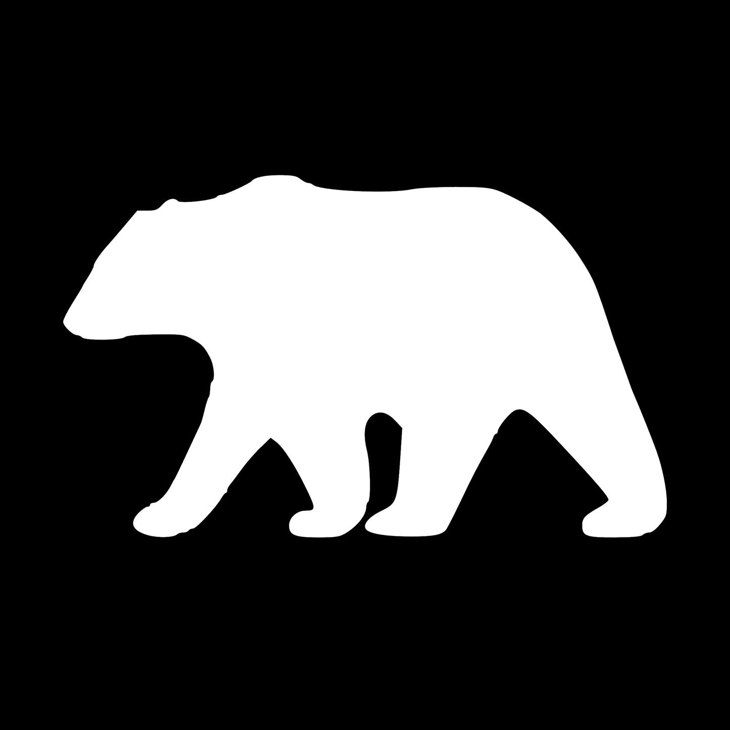 Bear Stickers, Bear Vinyl Decal