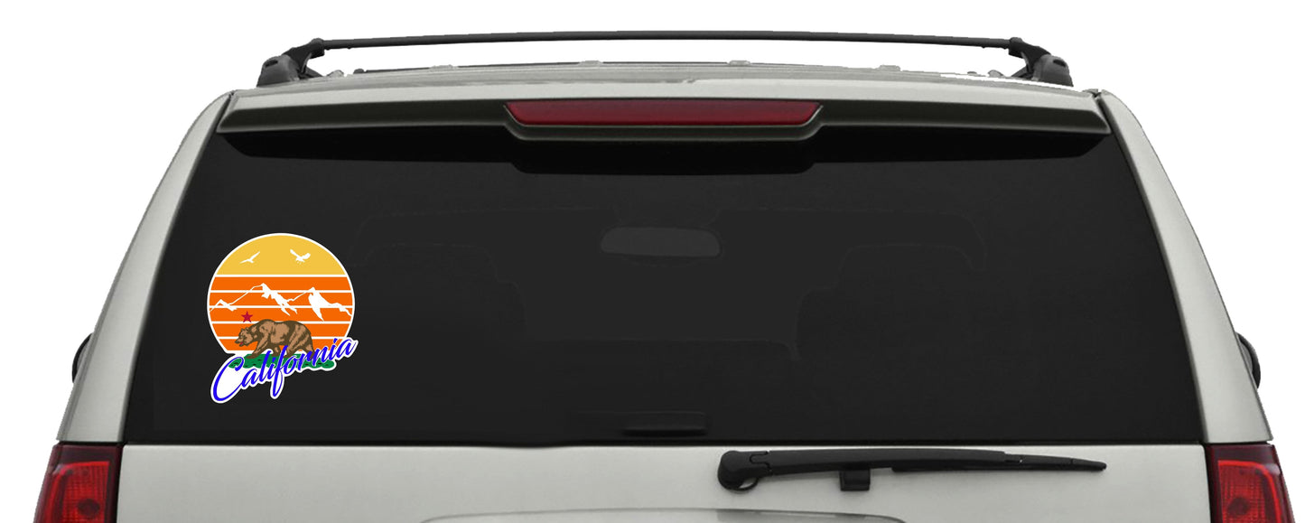 California State Grizzly Bear Decal, sticker