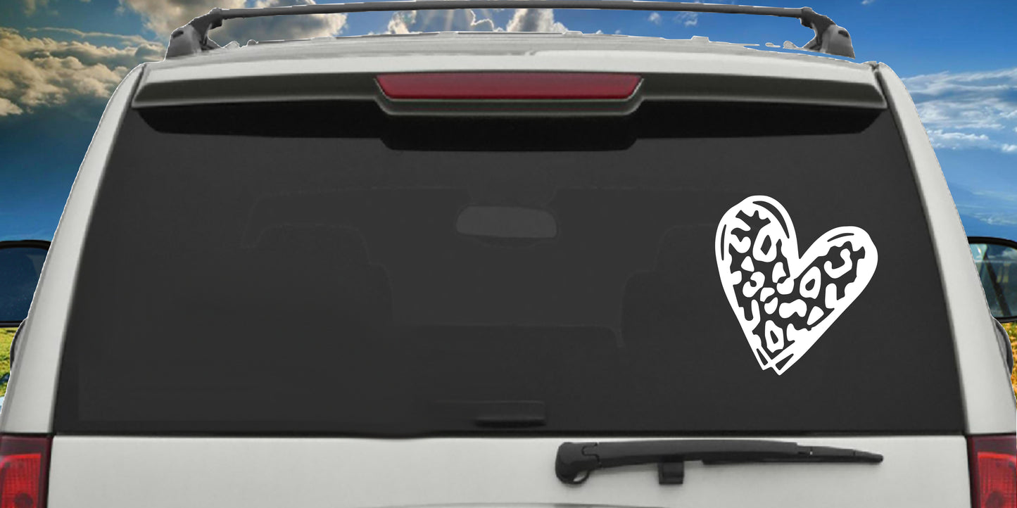 Cheetah Decal Sticker, Leopard
