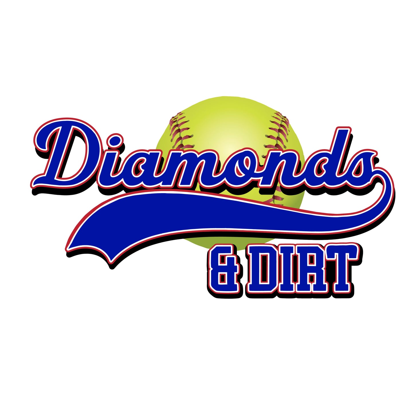 Baseball, Softball, Diamonds And Dirt, Decal Stickers