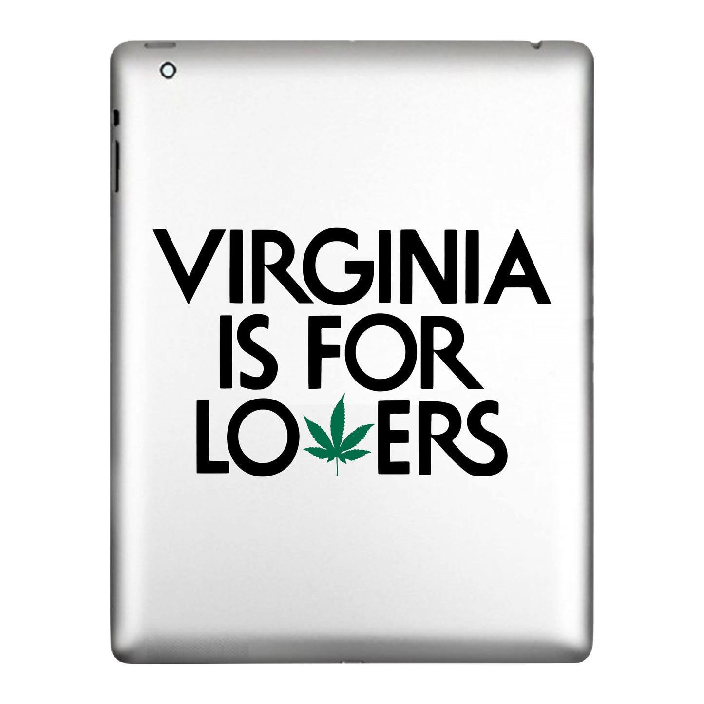 Virginia Is For Lovers, Weed Leaf, Decal Sticker